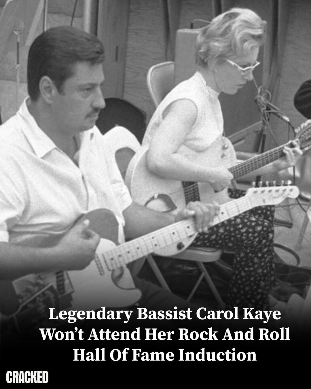 Legendary Bassist Carol Kaye Won't Attend Her Rock And Roll Hall Of Fame Induction CRACKED