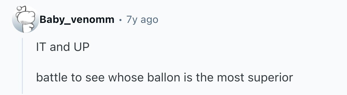 Baby_venomm 7y ago IT and UP battle to see whose ballon is the most superior