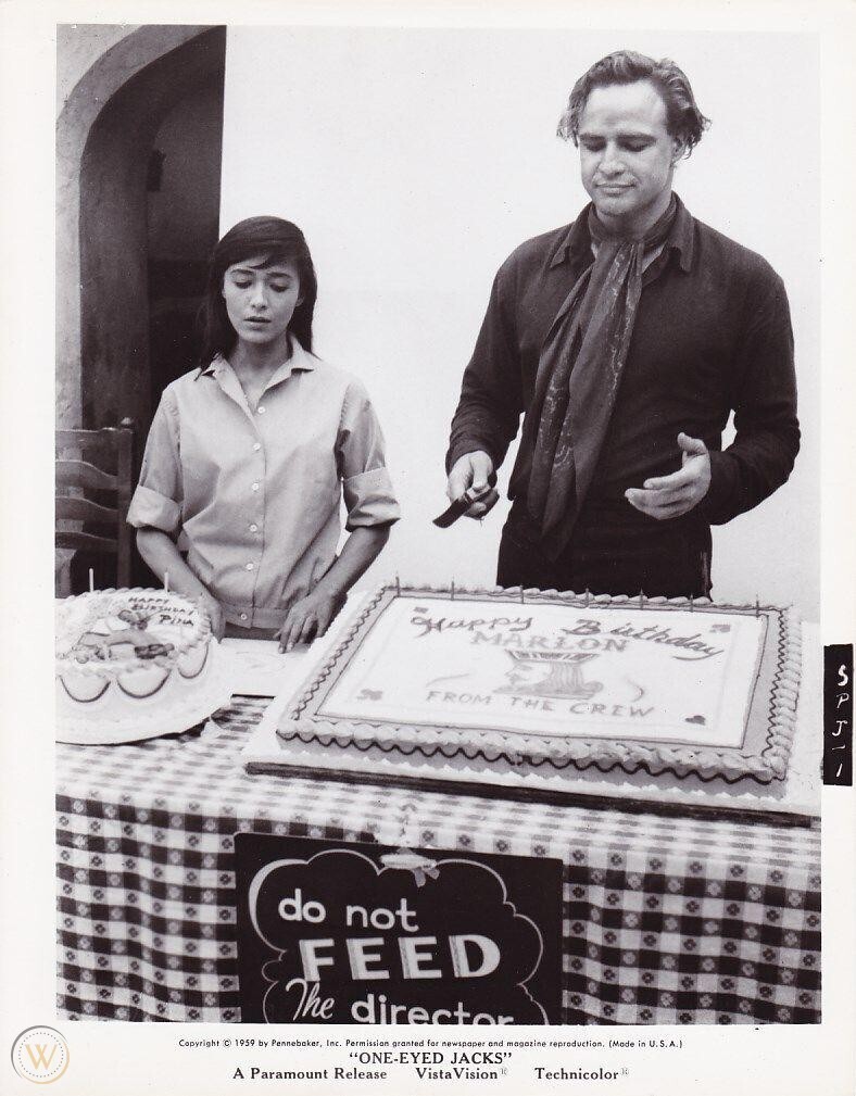 THE B withday FROM THE CREW SPI do not FEED The director Copyright c 1959 by Pennebaker, Inc. Permission granted for newspaper and magazine reproduction (Made in U.S.A.I W ONE-EYED JACKS A Paramount Release Vista Vision 1 Technicolor