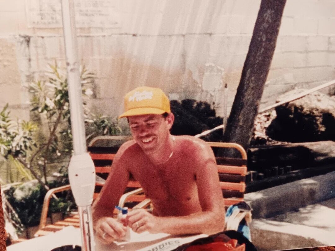 Beach Photos Obviously from Before the Days of SPF