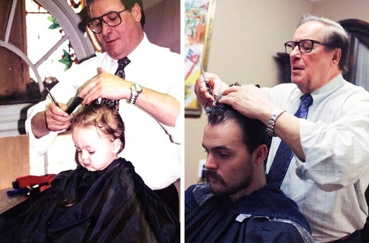 ‘Then’ & ‘Now’ Photos Showing Time Changes Everything