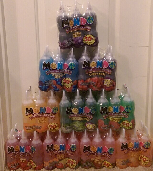 MONDO FRUTTQUEEZERS GLOBAL GRAPE 50 Done Les Segan MONDO MONDO FRUIT SQUEEZERS FRUIT SQUEEZERS CHERRY BERRY LEGENDARY BERRY was 30 a 050ml 75 Seoul MONDO MONDO MONDO RUIT SQUEEZERS . BUT SQUEEZERS FRUIT SQUEEZERS SOUR GRIEN APPLE WATERMELON CITRUS WIPEOUT PONCH 50 75 MASSA 50 CICATAS MONDO MONDO MONDO MONPO FRUIT SQUESZENCI FRUIT SQUISSERS BUTSTAN PRIMO ORANI CALLIN' PUNCH O STRAWBERRY CERRY 50 SPLASH so of it - ADAR adidas KENOLU 