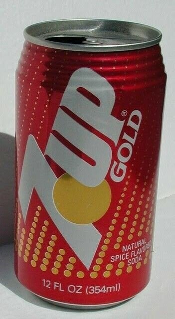 GOLD 12 FL OZ (354ml) NATURAL SPICE FLAVORED SODA