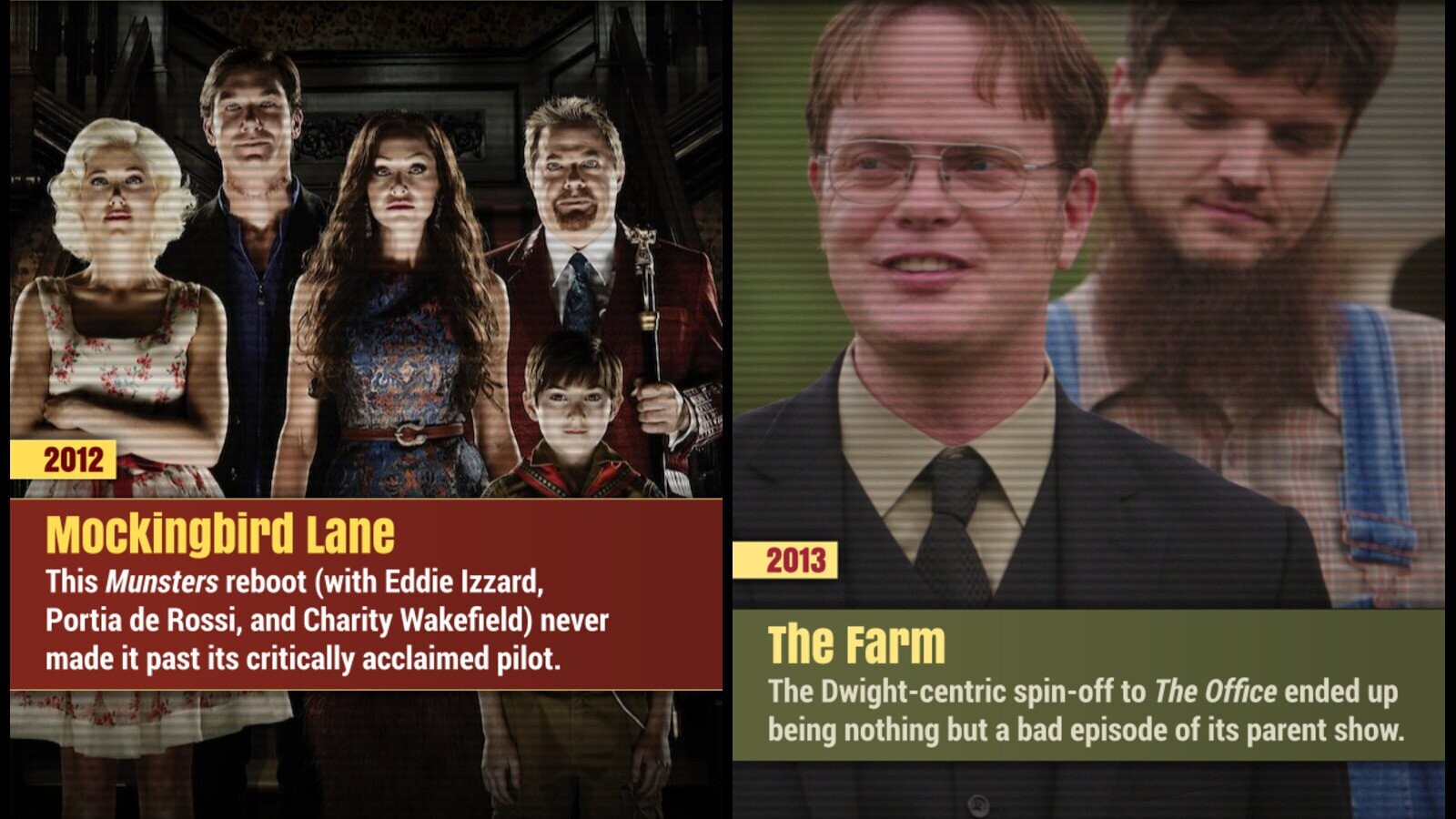 15 of the Best (and Worst) TV Shows We Never Got to See