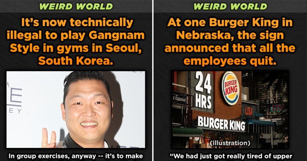 Weird World: 12 Inexplicably Ridiculous Things That Somehow Happened