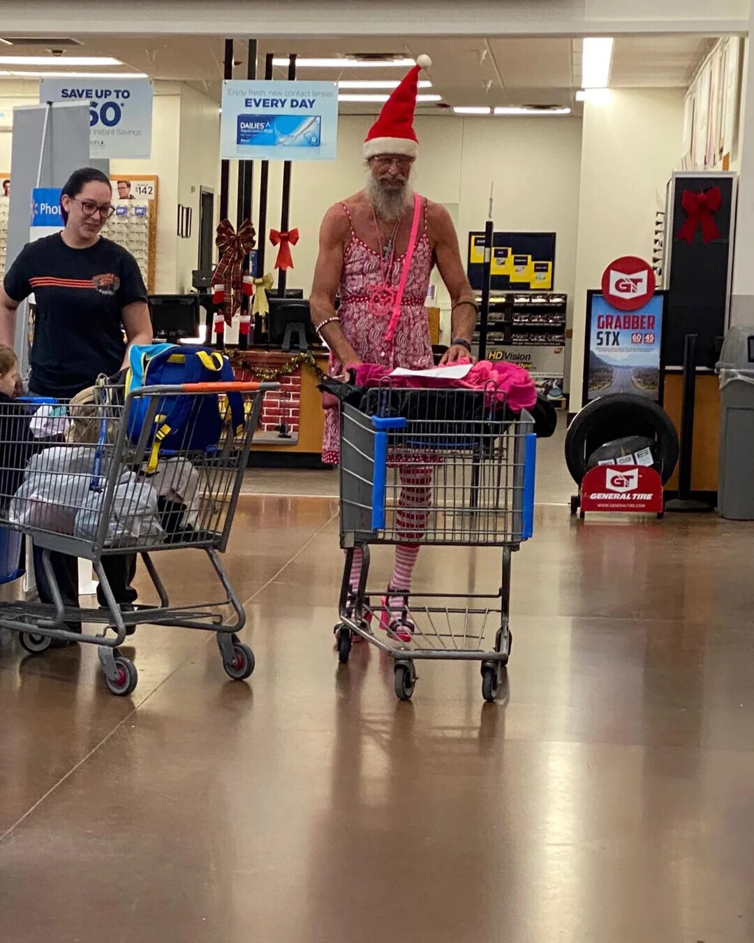 People of Walmart Celebrating the Holiday Season