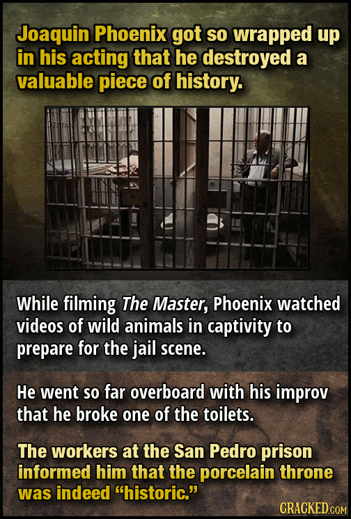 32 Bits of Movie Trivia We Carved A Hidey-Hole for in the Bible That the Warden Let Us Keep in Our Cell