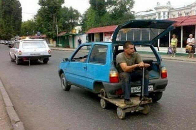 Cars Mostly Held Together By Duct Tape And Dreams