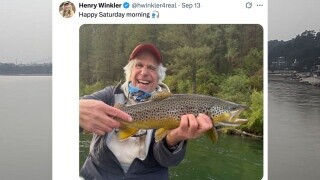 23 Entirely Wholesome Pictures of Henry Winkler Fishing