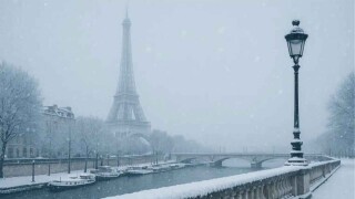 Photos of the Concrete Jungle as a Winter Wonderland