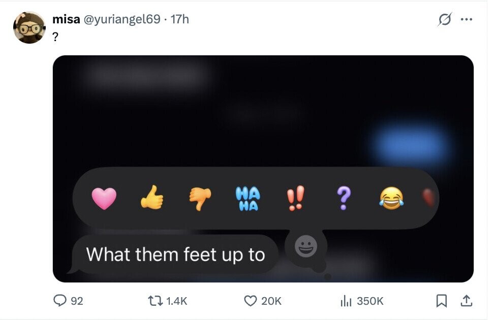 misa @yuriangel69.17h s ... ? НА НА !! ? What them feet up to 92 1.4K 20K del 350K 