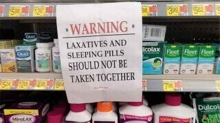 Menacing Signs Scarier Than What They're Warning Of