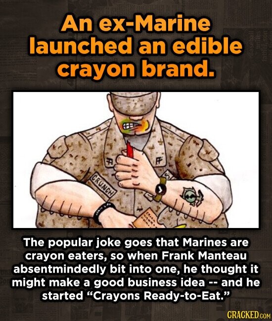 Edible Crayons for Marines?