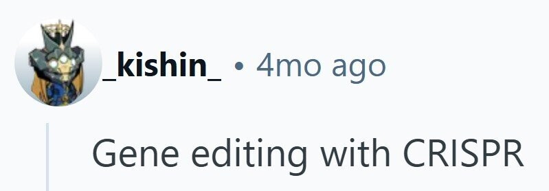. 4mo ago kishin_ Gene editing with CRISPR