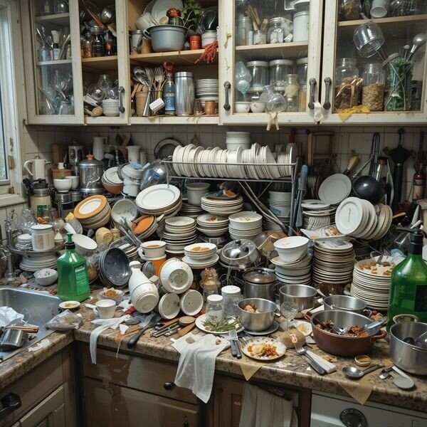 Tragic Kitchen Disasters With Cleanup Required