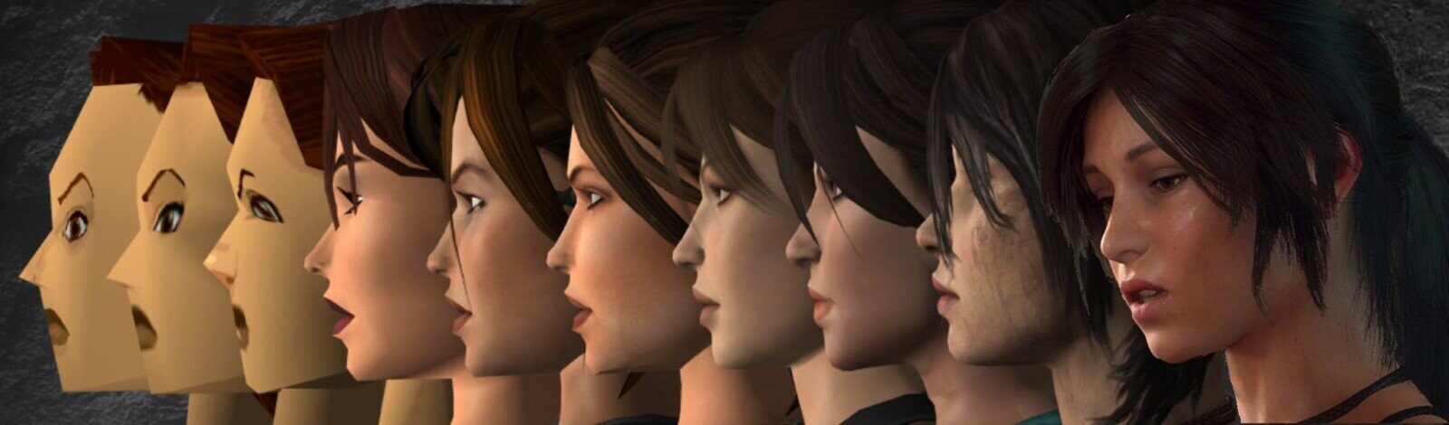 Every Version of Lara Croft Seen from the Beginning
