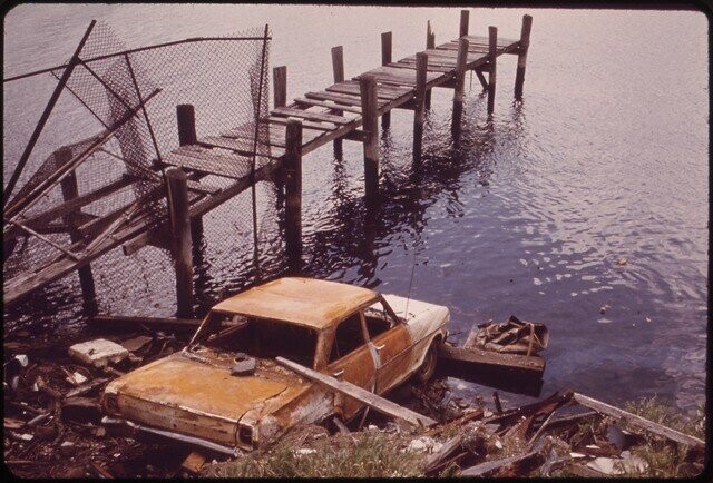 Cars Parked, Abandoned Or Wrecked In Wild Places