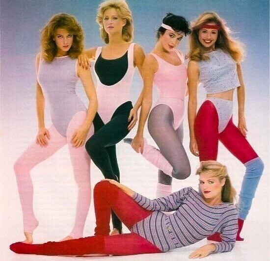 Photos of Fitness and Gym-Goers from the 1980s' Peak