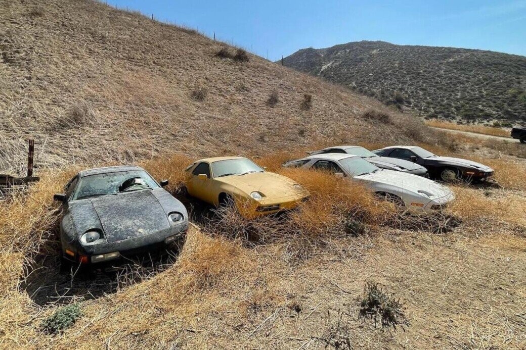 Cars Parked, Abandoned Or Wrecked In Wild Places