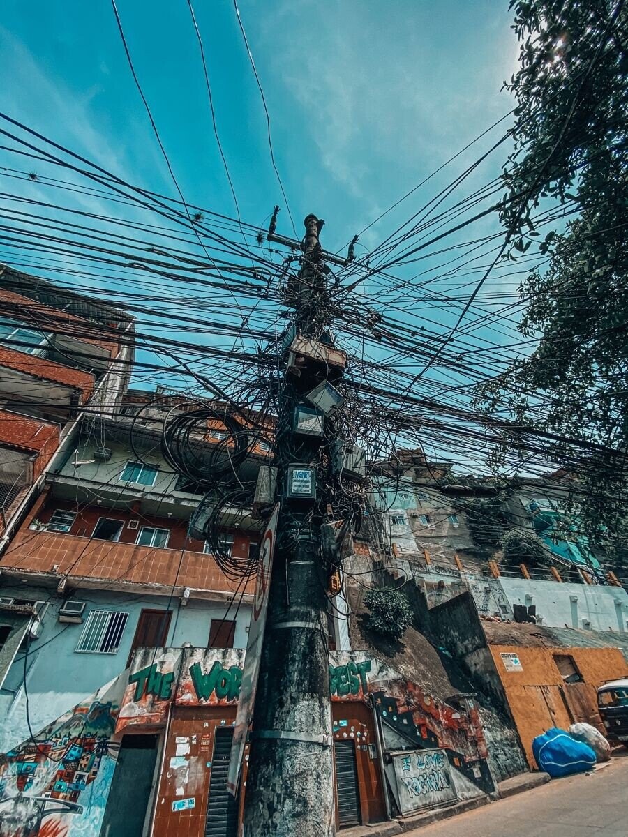 Urban Wired Jungles Somehow Powering the World