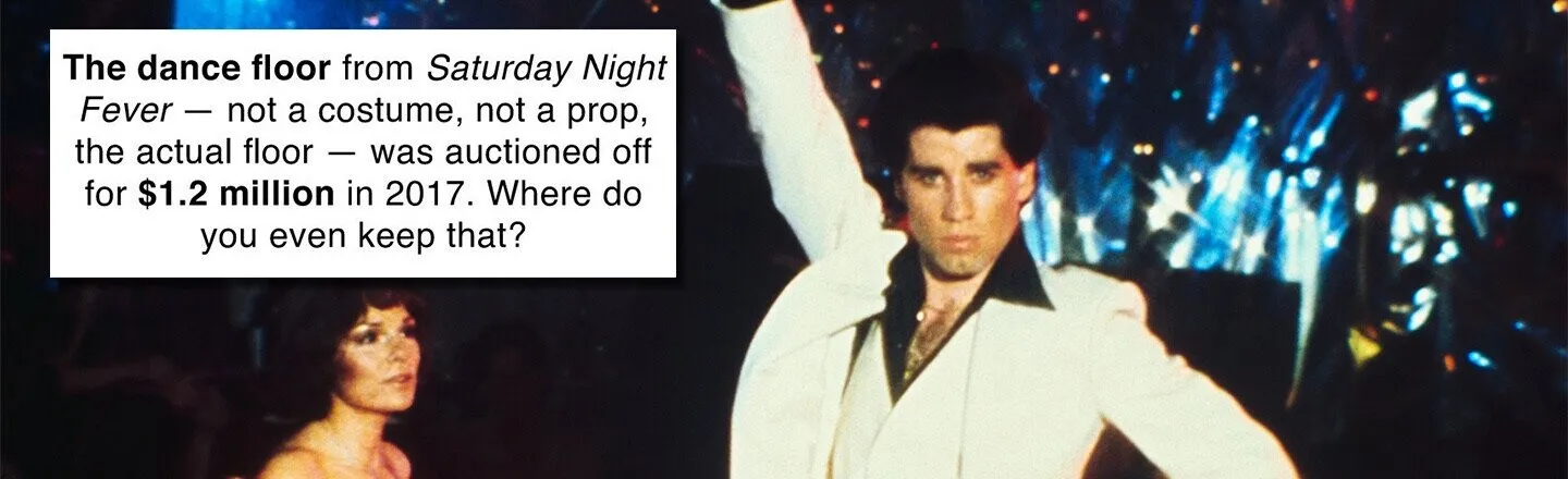 15 Pieces of Pop-Culture History You Can Own If You’re Obscenely Wealthy or Simply Unwell