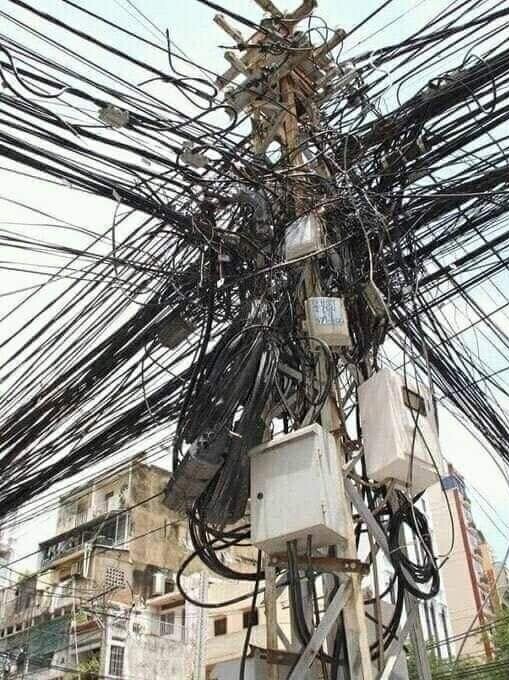 Urban Wired Jungles Somehow Powering the World