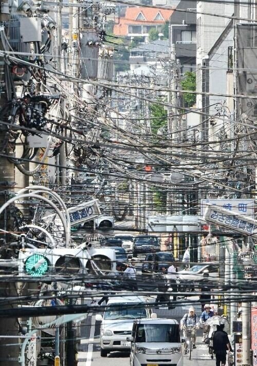 Urban Wired Jungles Somehow Powering the World
