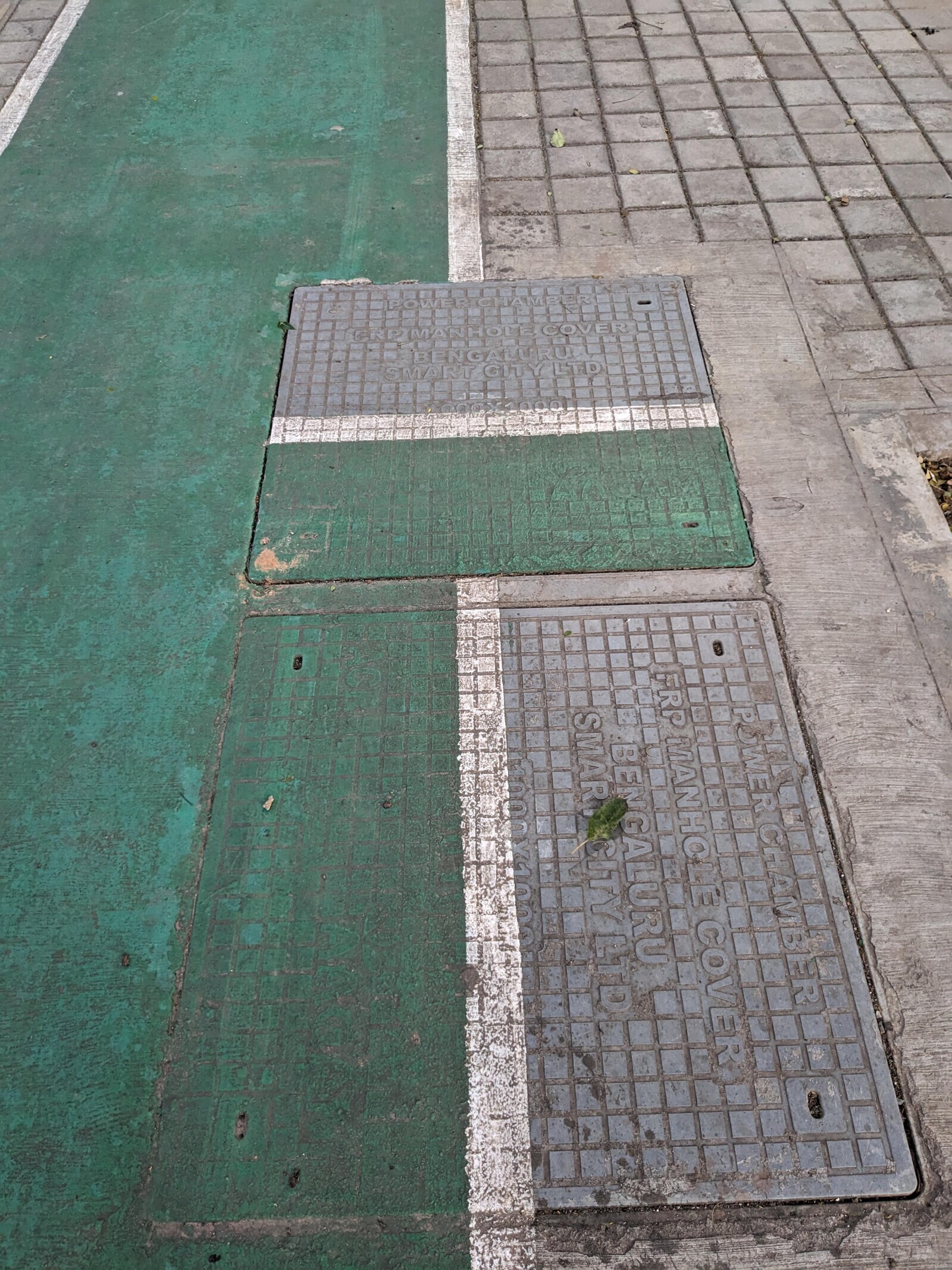 POWER CHAMBER FRP MANHCLE COVER BENGALURU SMAR CITYLTD BENGALURU SMA RT CITY LTD ERP MANHOLE COVER 