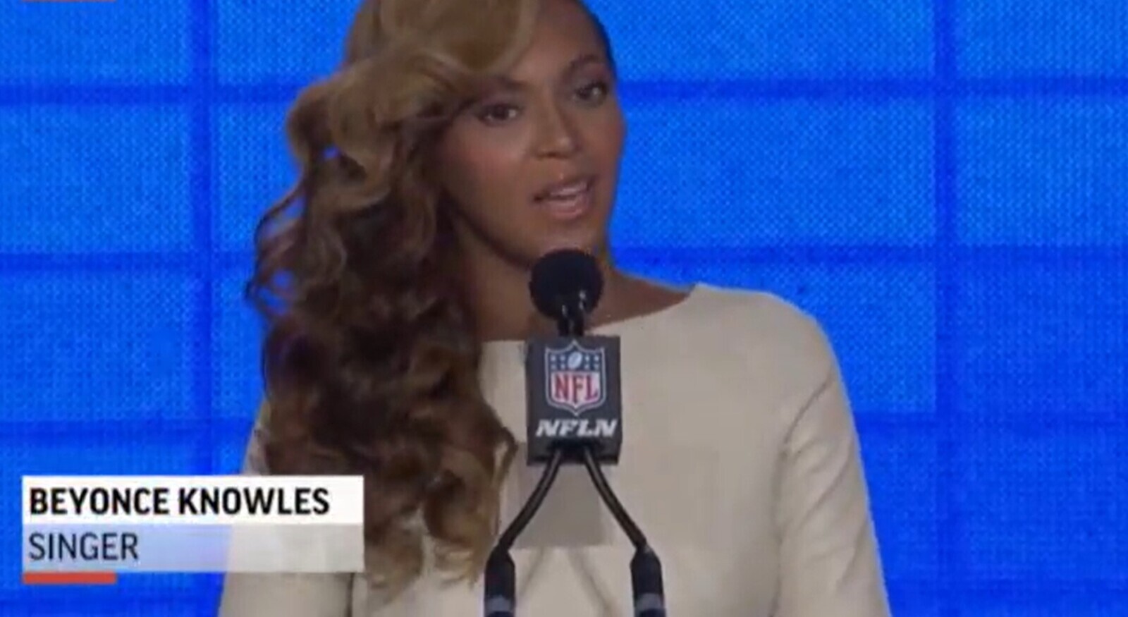 NFL NFLN BEYONCE KNOWLES SINGER