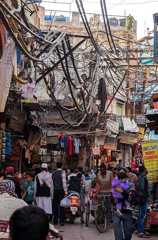 Urban Wired Jungles Somehow Powering the World