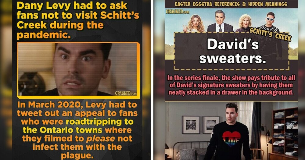 30 CrayCray BehindtheScenes Facts and Easter Eggs About ‘Schitt’s