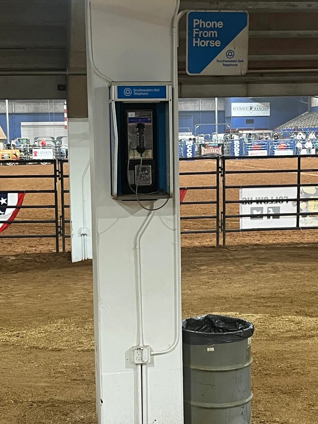 Phone From Horse Southwestern Be Telephone Southwastern Bell Telephone RELIANCE P RANCHES LIBERTY BOOK ULLNARZ American au T M ج D in