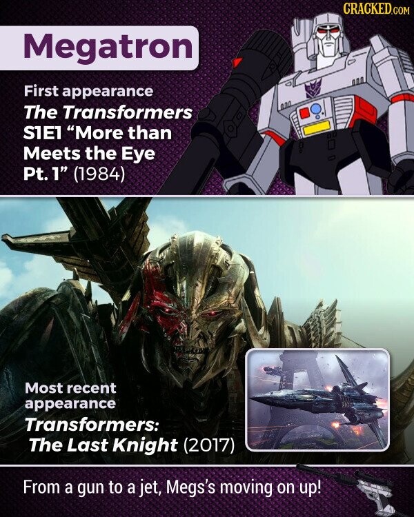 CRACKED.com — Michael Bay gave the part of Megatron in