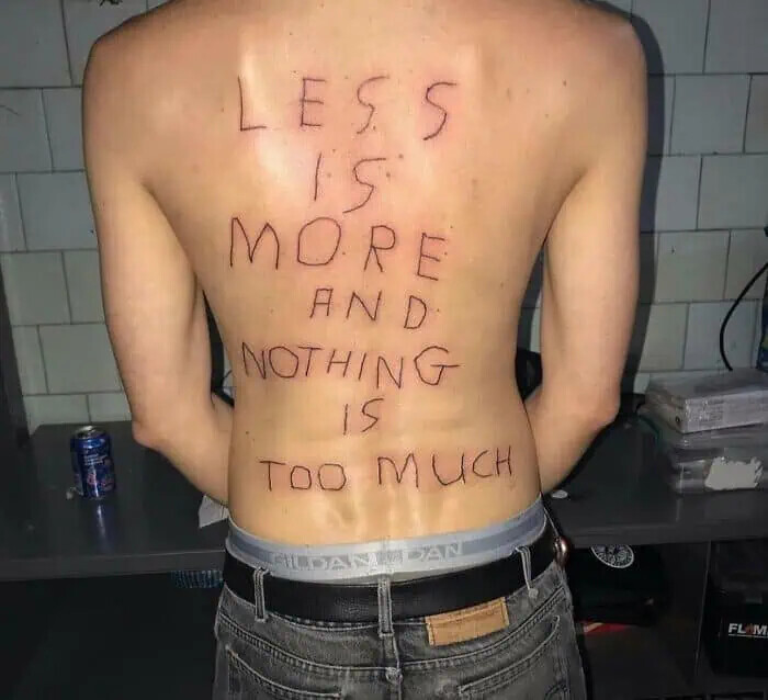 Terrible Tattoos That Are an Assault to the Eyes