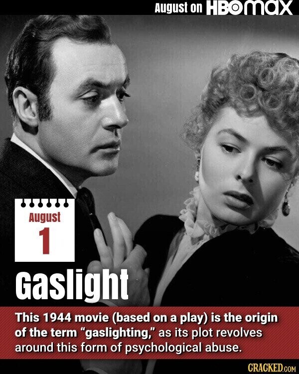 Gaslight Origin 30 Trivia Nuggets From Pop Culture History About Movies For Wednesday ...