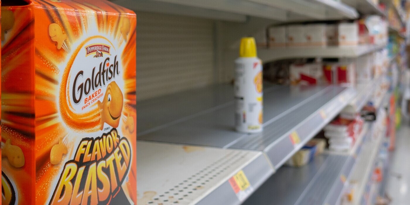 PEPPERIDGE FARM Goldfish BAKED SNACK CRACKERS XTREMEO FLAVOR BLASTED