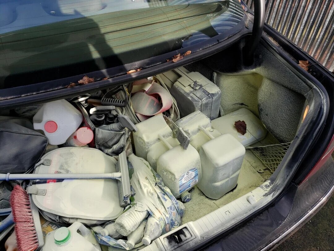 Photos Where A Fire Extinguisher Made A Mess For The Ages