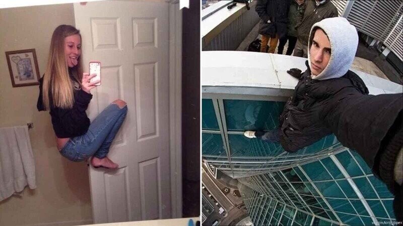 Photos from the "Before-Disaster Selfie" Hall of Fame