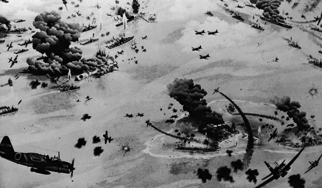 Photos Documenting the Pearl Harbor Attacks 84 Years On