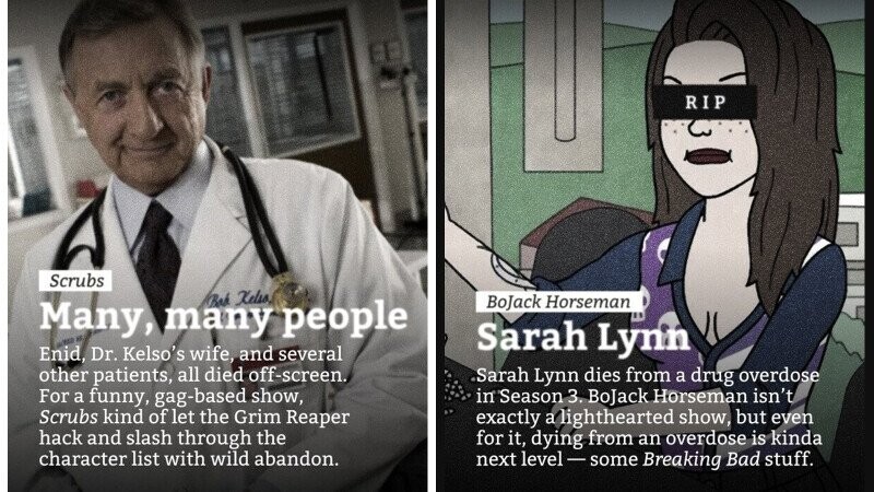 11 of the Most Brutal Deaths in Sitcom History