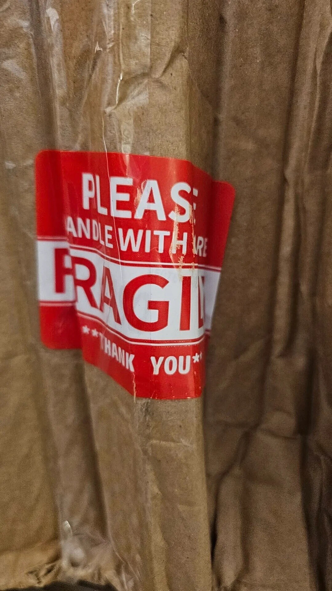 PLEAS ANDLE WITH ARE FRAGI **THANK YOU*