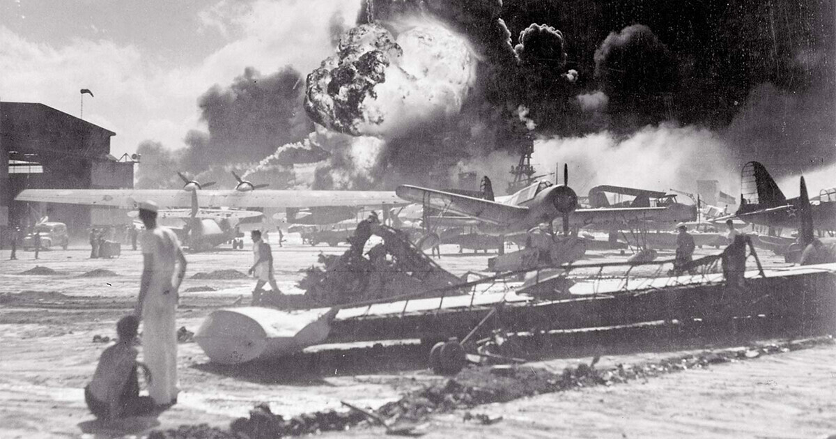 Photos Documenting the Pearl Harbor Attacks 84 Years On
