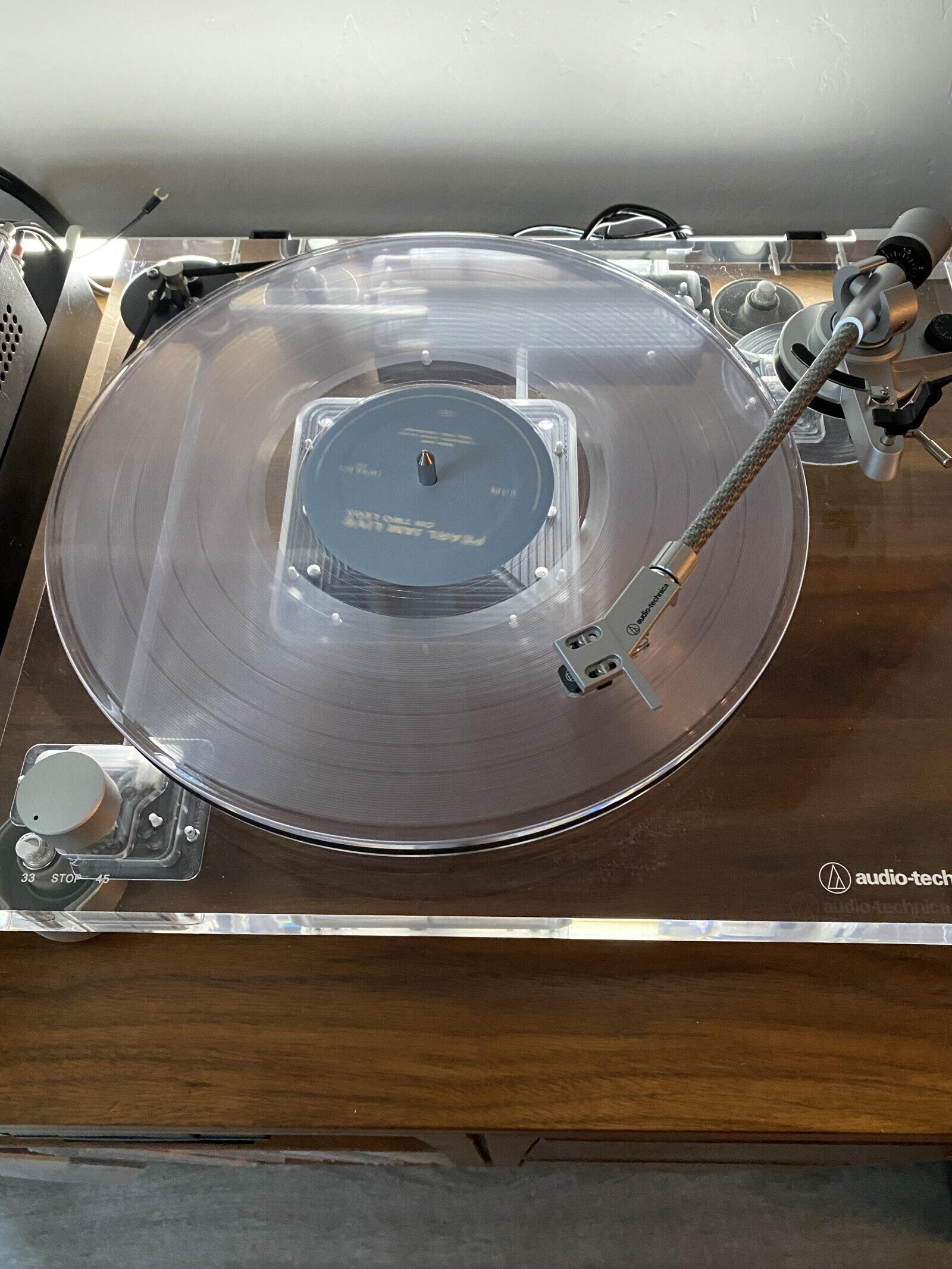 EMPS the one - and as an 19934 audio-technica 33 STOP 45 audio-tech audio-technica