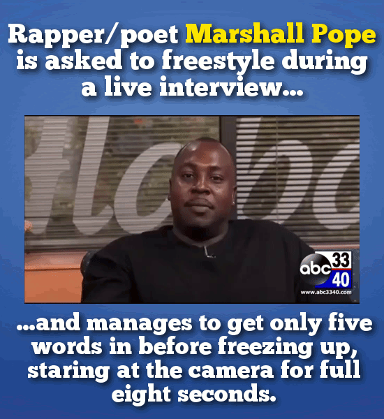 29 of the Most Hilarious, Cringeworthy or Downright Shocking Moments Caught on Live TV