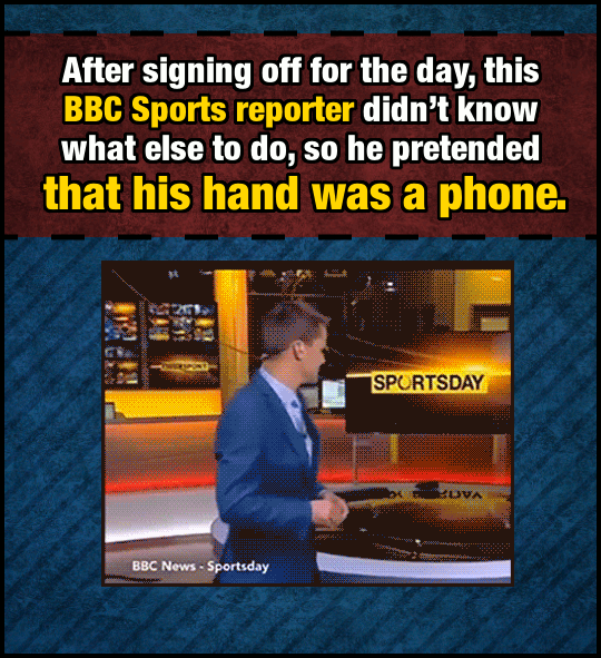 29 of the Most Hilarious, Cringeworthy or Downright Shocking Moments Caught on Live TV