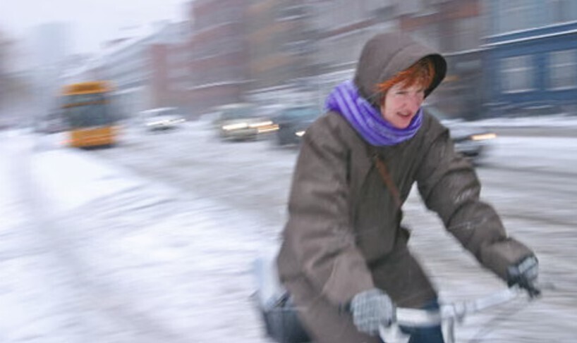 Photos of the Concrete Jungle as a Winter Wonderland