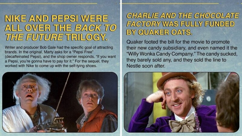 13 Pop-Culture Staples That Were Really Just Sponcon