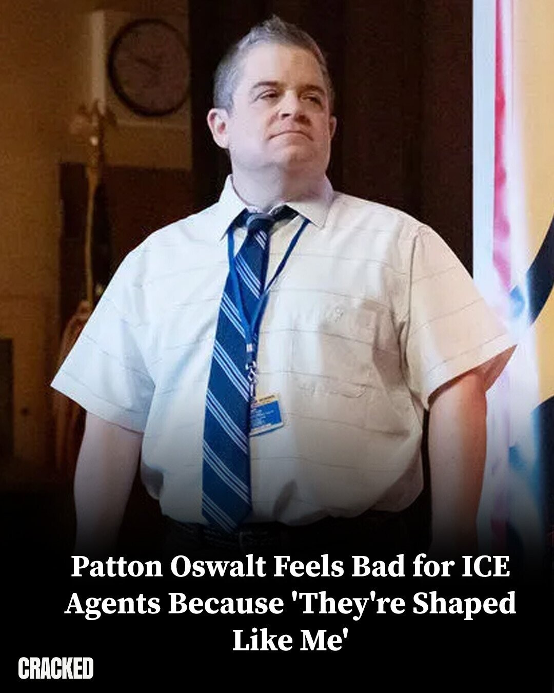 Patton Oswalt Feels Bad for ICE Agents Because 'They're Shaped Like Me' CRACKED