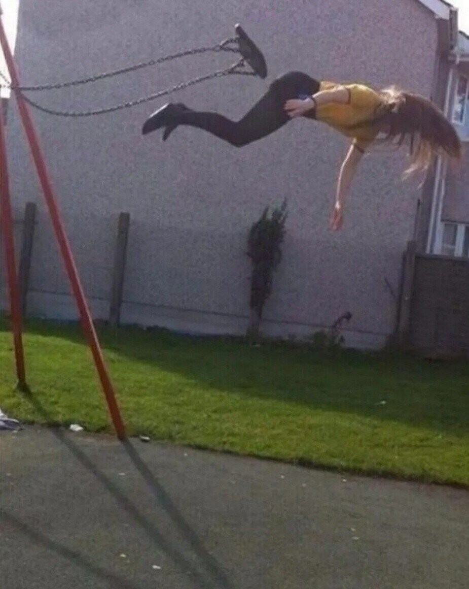 Photos Showing That What Goes Up Must Come Down