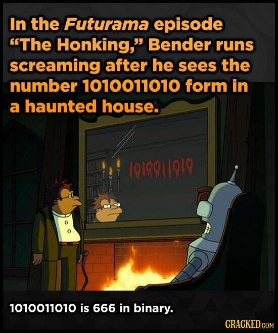bender haunted house binary